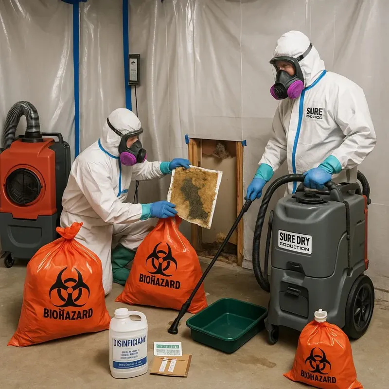 Contaminated Water Handling Protocols process in La Plata, MO