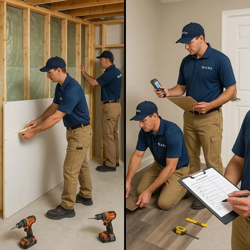 Repairs and Reconstruction process in La Plata, MO